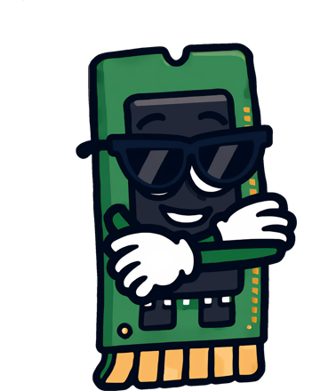 Chip wearing sunglasses
